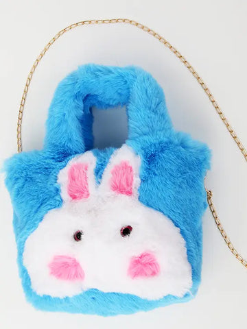 Sparkle Sisters Furry Bunny Tote